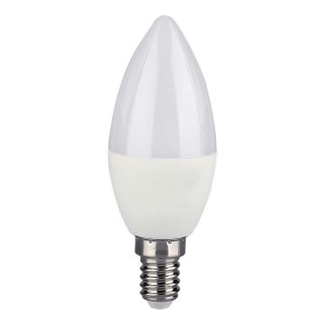 Світлодіодна RGB лампочка з регулюванням яскравості E14/4,8W/230V 4000K + дистанційне керування